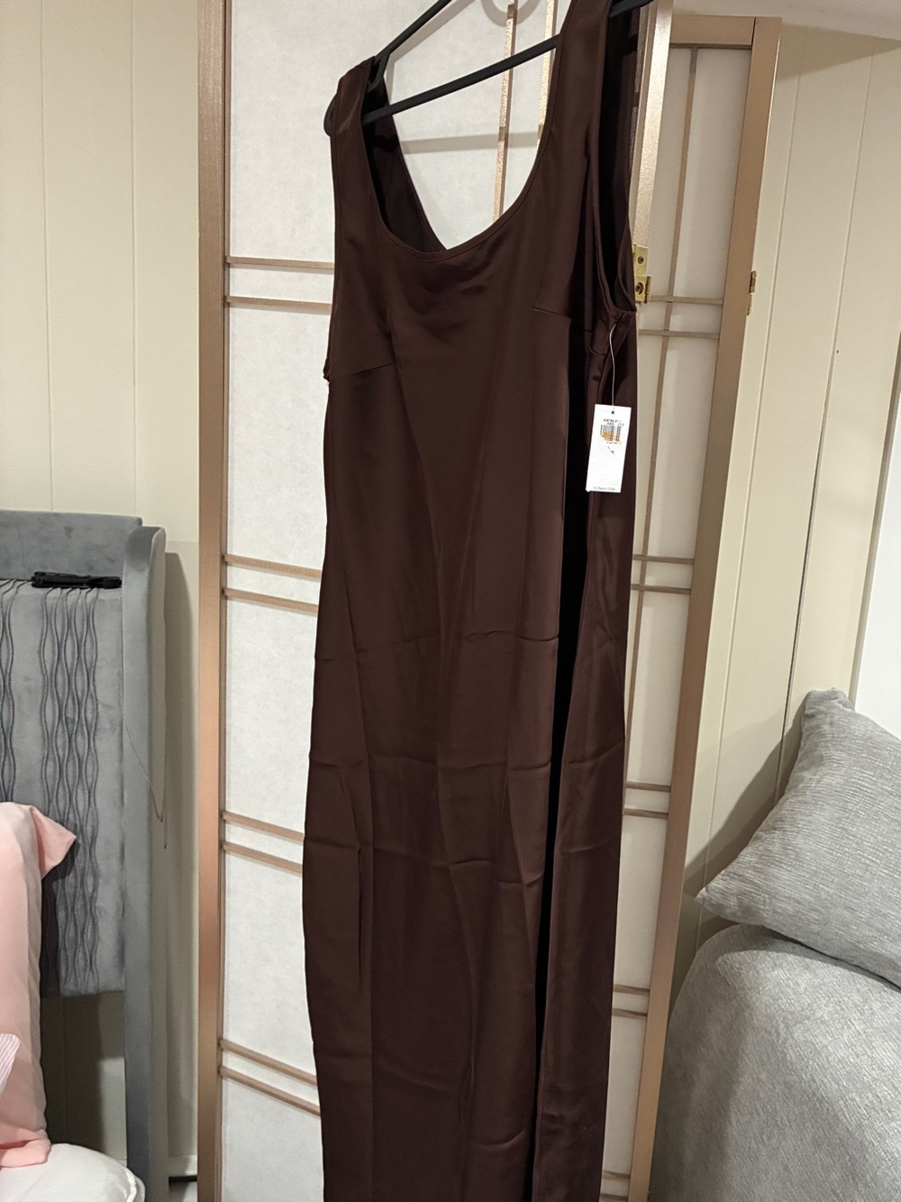 Old Navy Chocolate Brown Tank Maxi Dress
